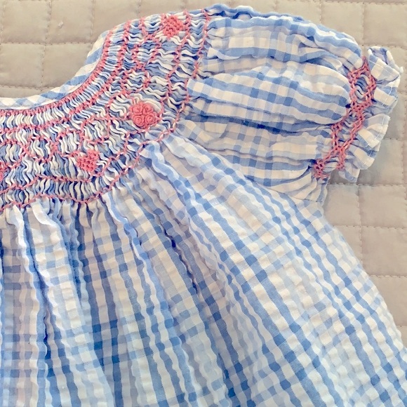 Smock Dress 3-6m - Picture 2 of 3